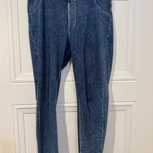 HALARA Women's Straight Leg Blue Jeans